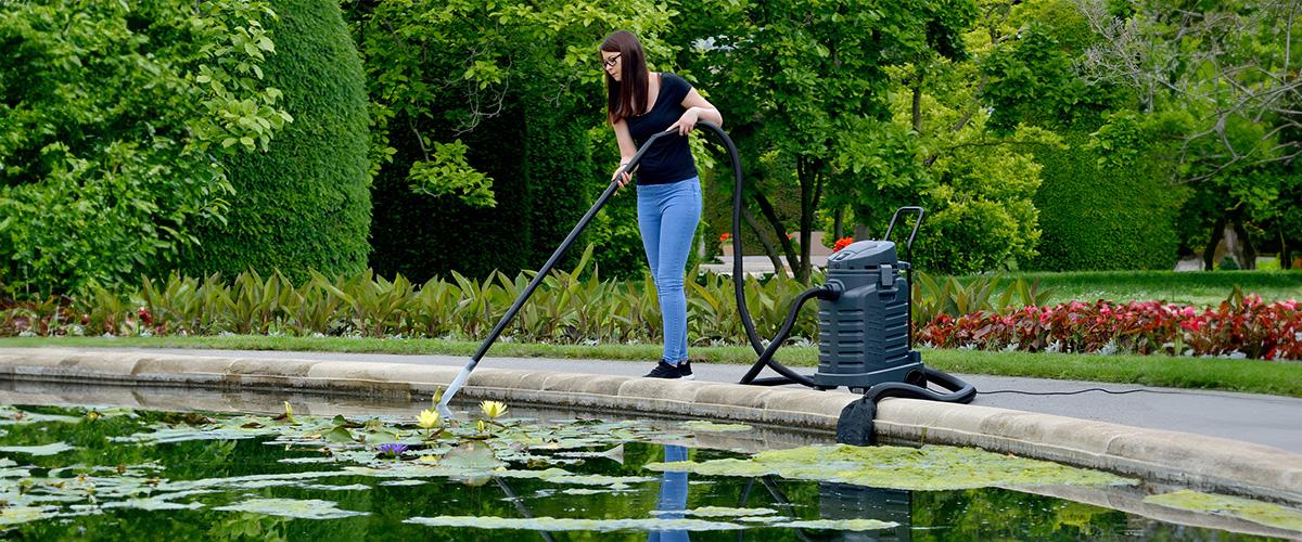 Cleaning Pond